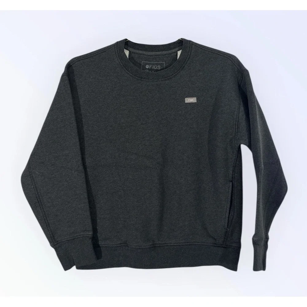 Fig Off-Shift Relaxed Crewneck Sweatshirt‎ MENS XS